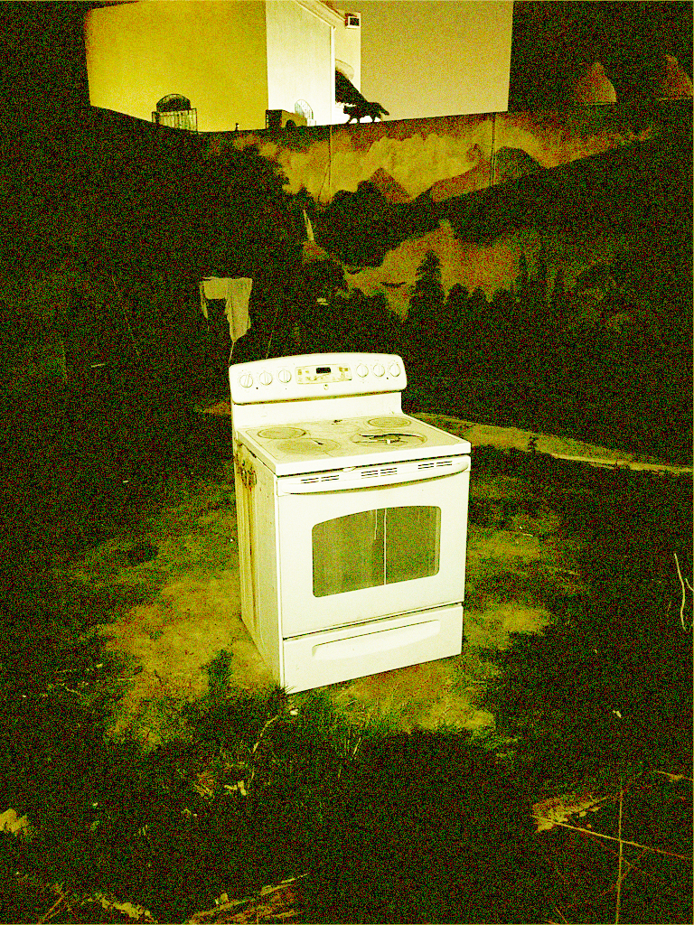 Oven in the yard